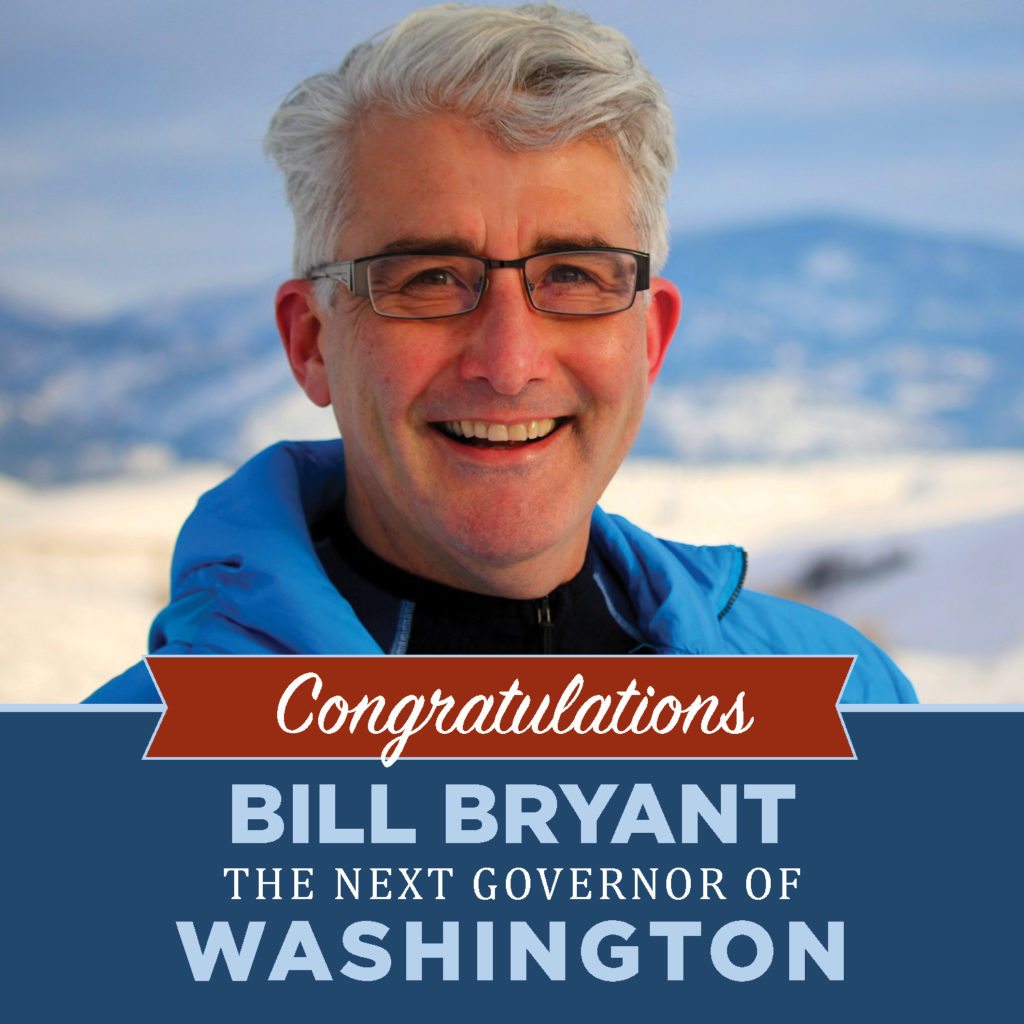 RGA Congratulates Republican Bill Bryant on Advancing to Washington