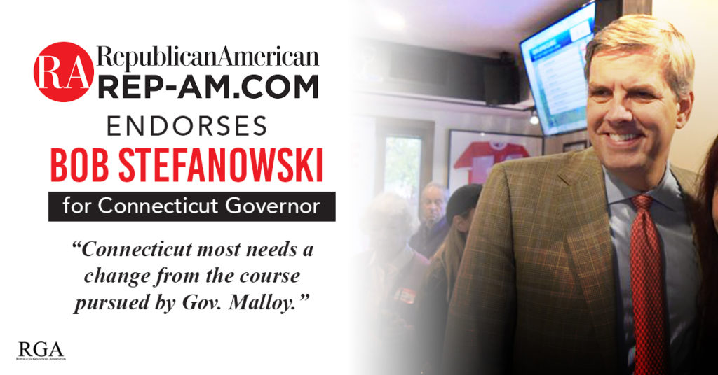 Waterbury RepublicanAmerican Endorses Bob Stefanowski For Connecticut