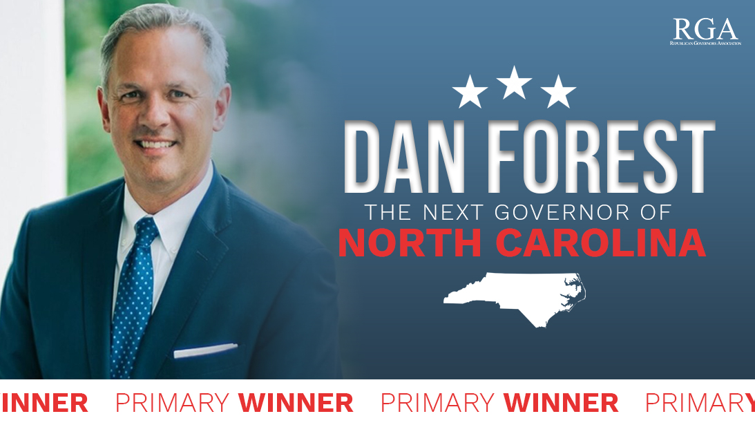 RGA Congratulates Dan Forest On Securing Republican Nomination In North  Carolina Governor's Race
