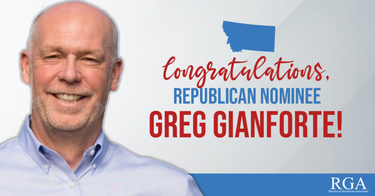 RGA Statement Congratulating Greg Gianforte On Victory In Montana ...