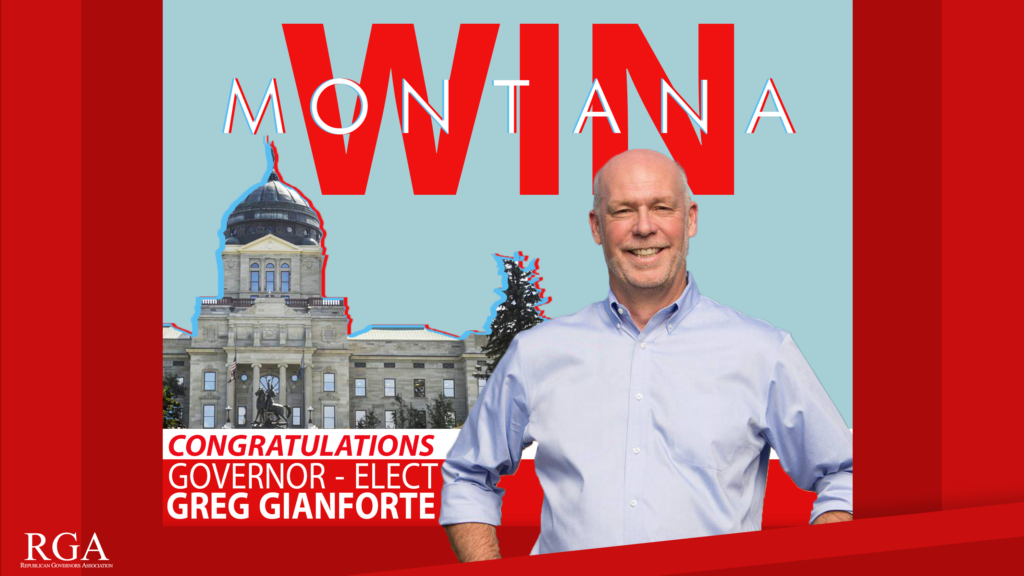 RGA Congratulates Governor-Elect Greg Gianforte On Victory In Montana
