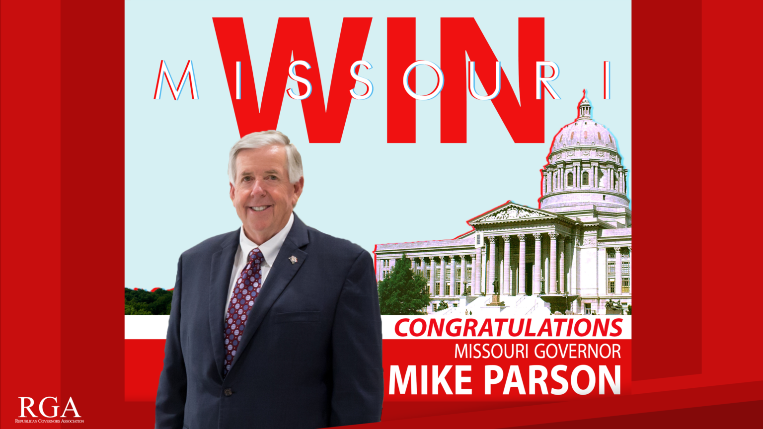 RGA Congratulates Governor Mike Parson On Victory In Missouri